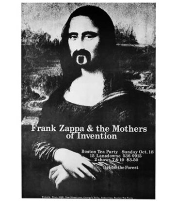 Frank Zappa - Mona Lisa Poster 24"x36"