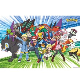 Pokemon - Traveling Party Poster 36"x24"