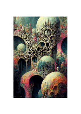 Psychedelic Dystopia Poster 24" x 36"