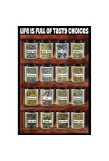 Life Is Full of Tasty Choices Poster 24"x36"