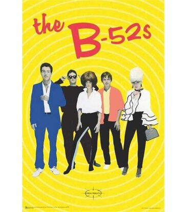 B52's - Poster 24"x36"