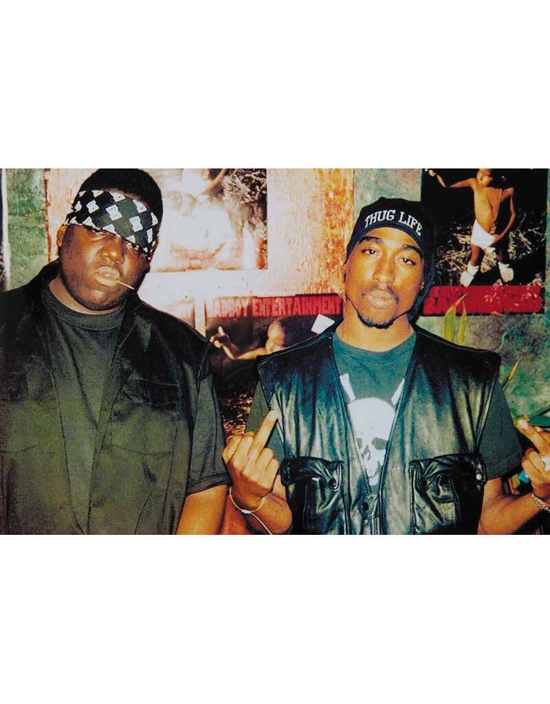 Notorious BIG and Tupac - Badboy Poster 36"x24"