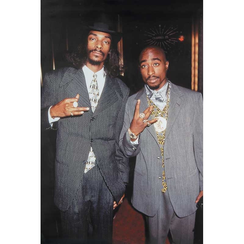 Tupac and Snoop - Suits Poster 24