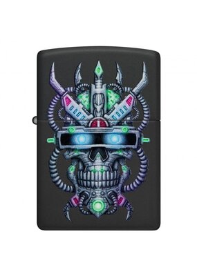 Cyber Skull - Zippo Lighter