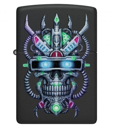 Zippo Cyber Skull - Zippo Lighter