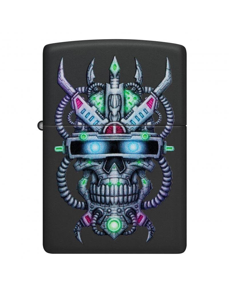 Cyber Skull - Zippo Lighter