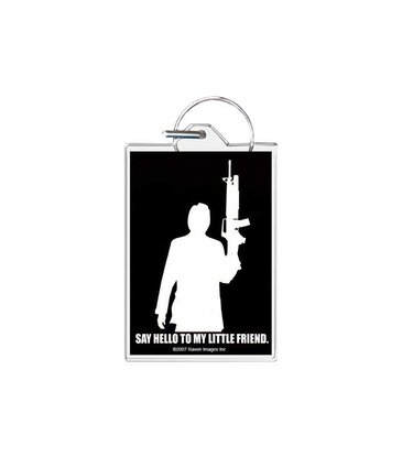 Scarface - Say Hello To My Little Friend Keychain