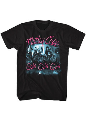 Motley Crue - Girls Girls Girls T-Shirt