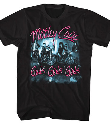 Motley Crue - Girls Girls Girls T-Shirt