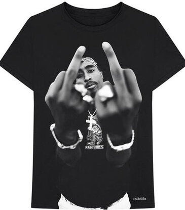 Tupac - Middle Finger T-Shirt