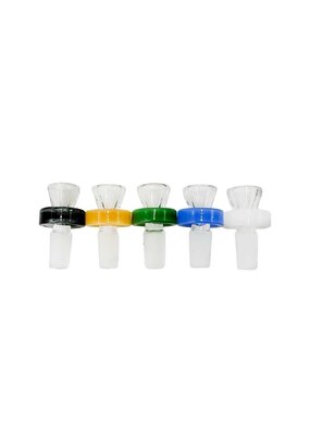 14mm Color Ring Funnel Water Pipe Bowl