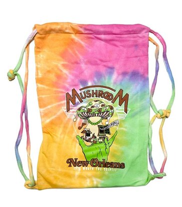 Mushroom Mushroom Hand of Peace Tie Dye Sports Bag Eternity