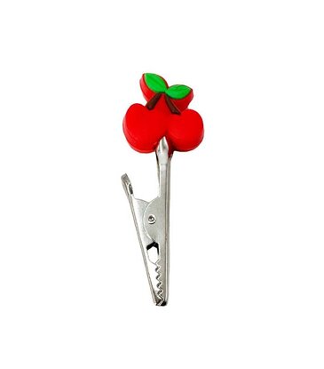 Cherry Alligator Clip