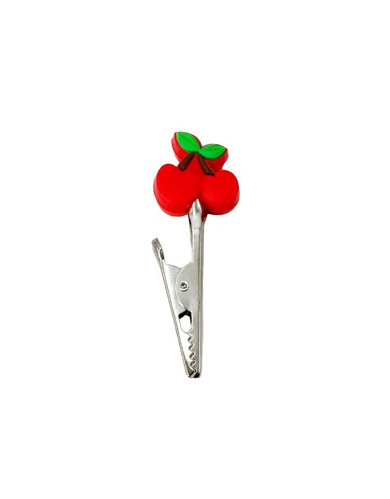 Cherry Alligator Clip