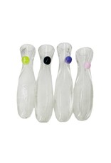 3" Glow in The Dark Squared Body Glass Bat