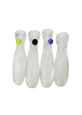 3" Glow in The Dark Squared Body Glass Bat