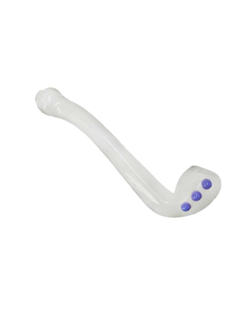 8" Glow in The Dark Gandalf Hand Pipe