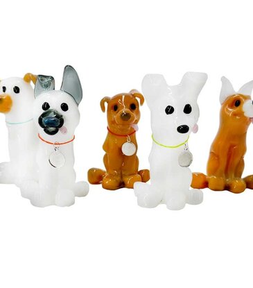 Nick-O Sculpted Dog Hand Pipe