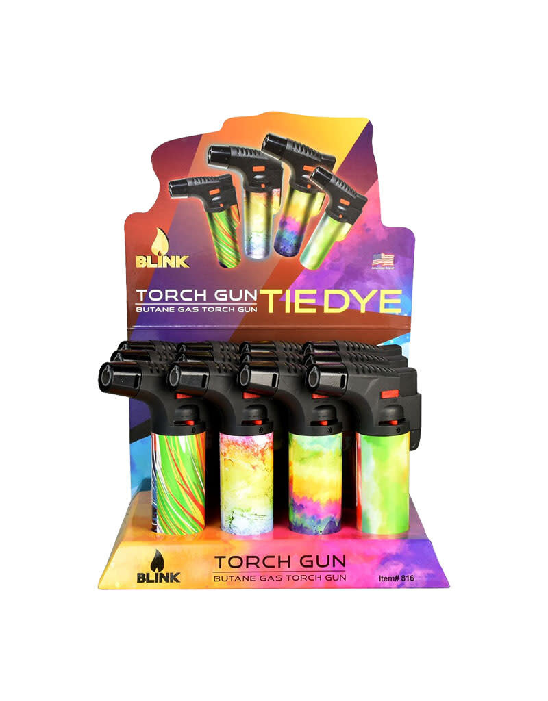Blink Refillable Torch Lighter Tie Dye