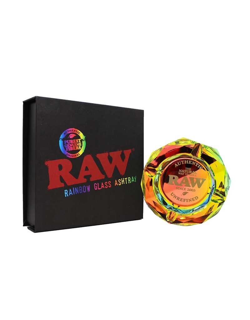 RAW Prism Glass Crystal Ashtray