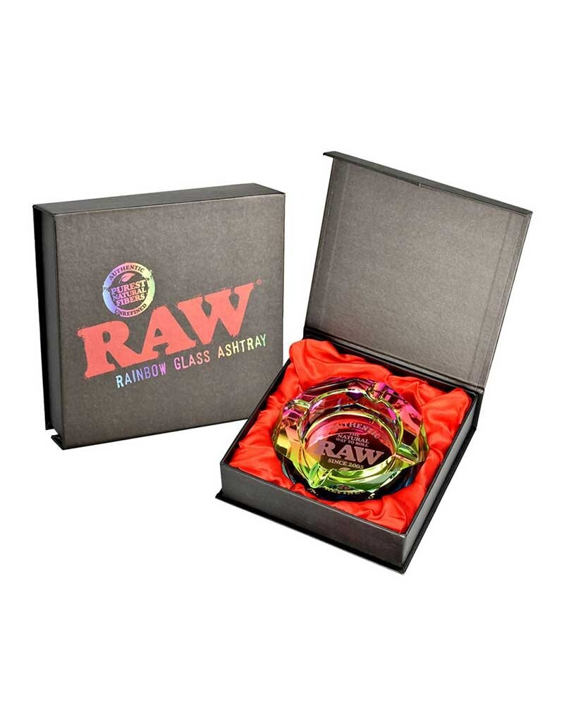 RAW Prism Glass Crystal Ashtray