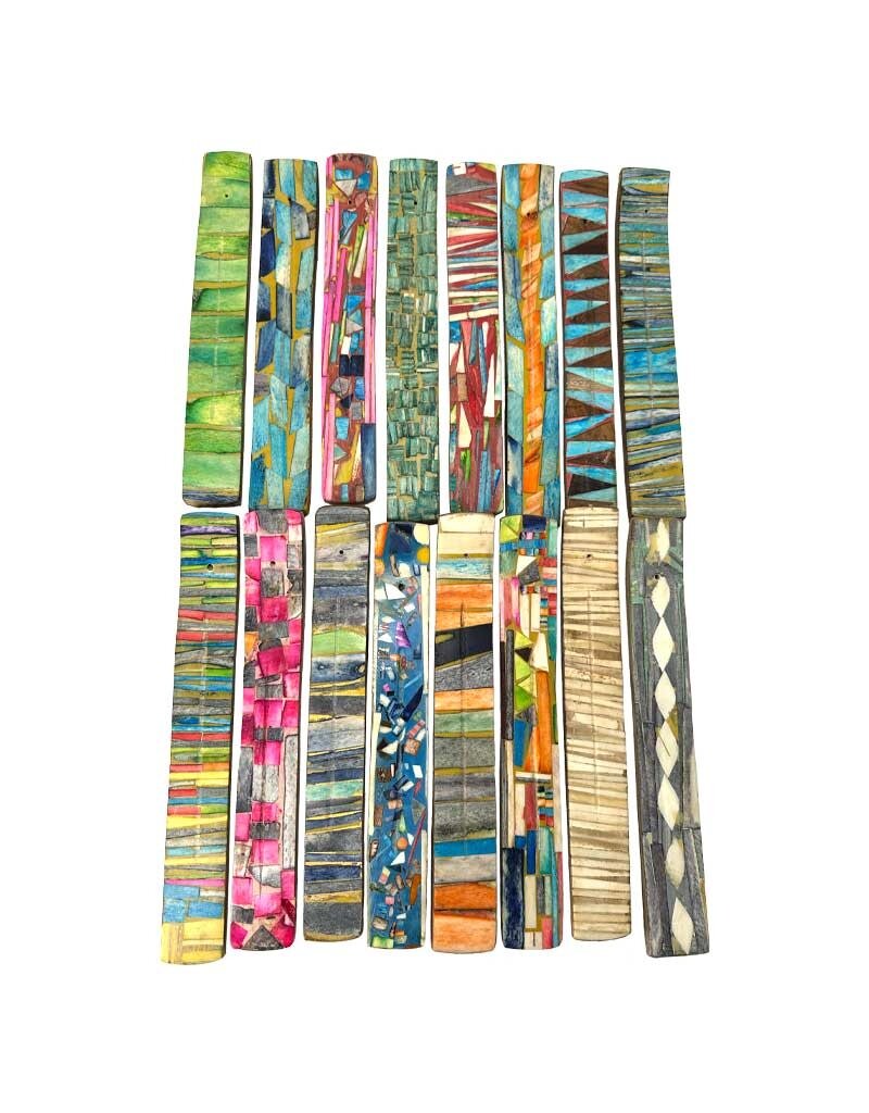 Do You Feel Lucky? Mosaic Bone Incense Burner