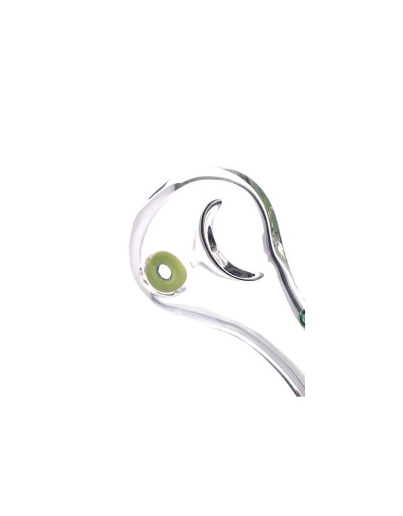 Medicali Clear Glass Spoon Hand Pipe