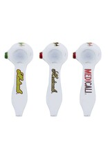 Medicali Clear Glass Spoon Hand Pipe