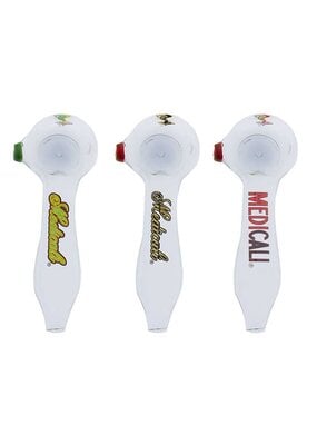 Medicali Clear Glass Spoon Hand Pipe