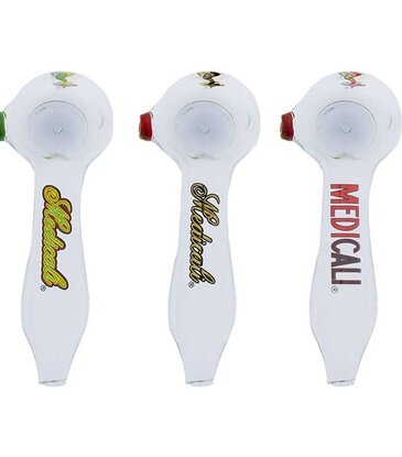 Medicali Medicali Clear Glass Spoon Hand Pipe