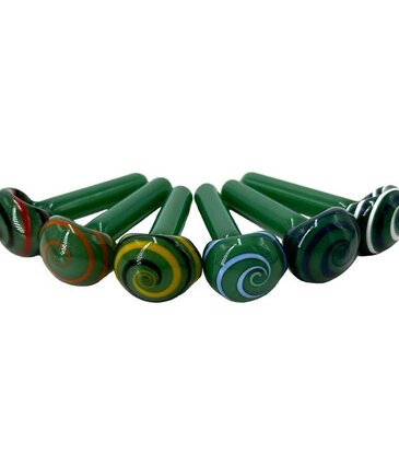 WWW Glass 3.25" Import Killer Swirl Front Hand Pipe