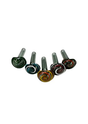 3" Import Killer Swirl Front Hand Pipe Smoke