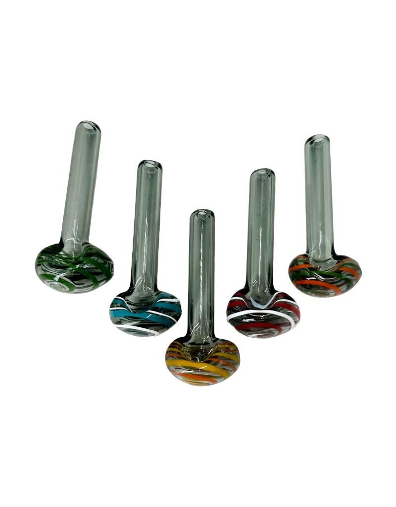 3" Import Killer Swirl Front Hand Pipe Smoke