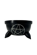 Pentacle Soapstone Charcoal Burner 4"D