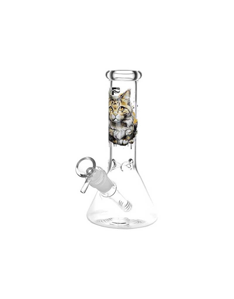 8" Pulsar Majestic Cat Beaker Water Pipe