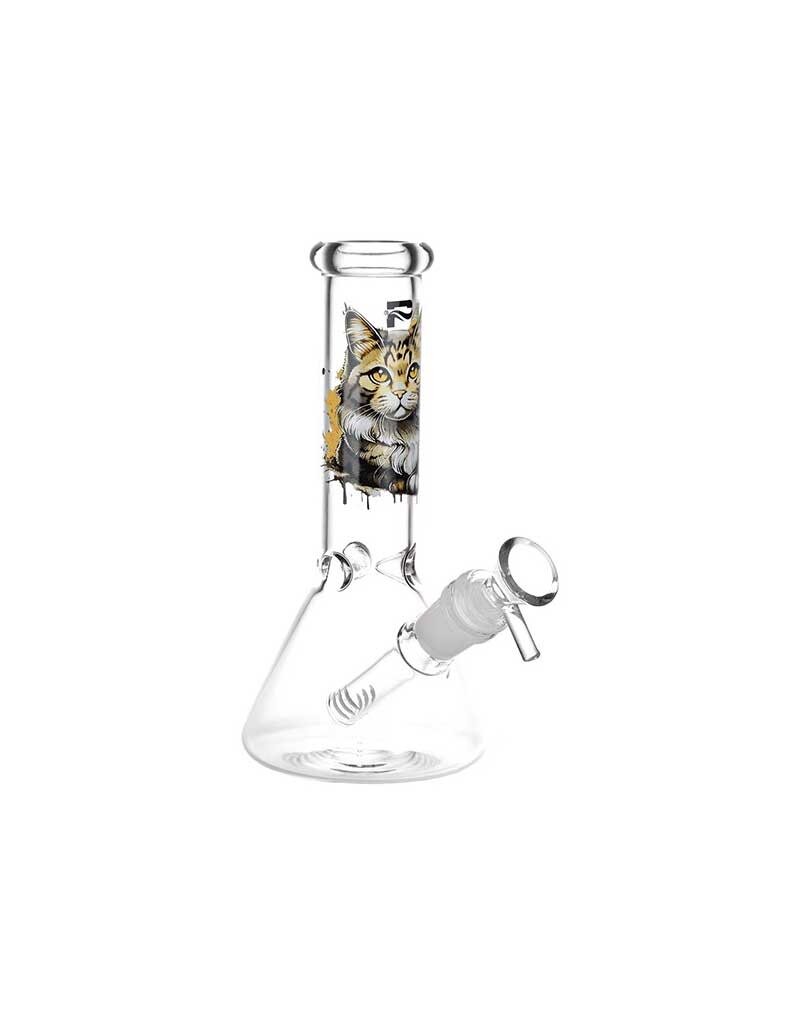 8" Pulsar Majestic Cat Beaker Water Pipe