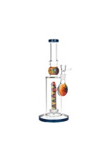 12" Ascension Wig Wag Showerhead Perc Water Pipe