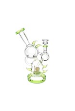 10" Lookah Glass Hedgehog Recycler Water Pipe