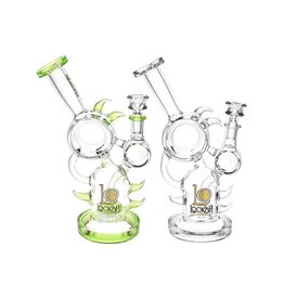 10" Lookah Glass Hedgehog Recycler Water Pipe