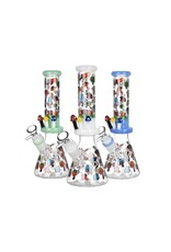 10" Friendly Fungus Glow In The Dark Water Pipe