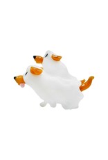 Nick-O Dog in Ghost Costume Hand Pipe