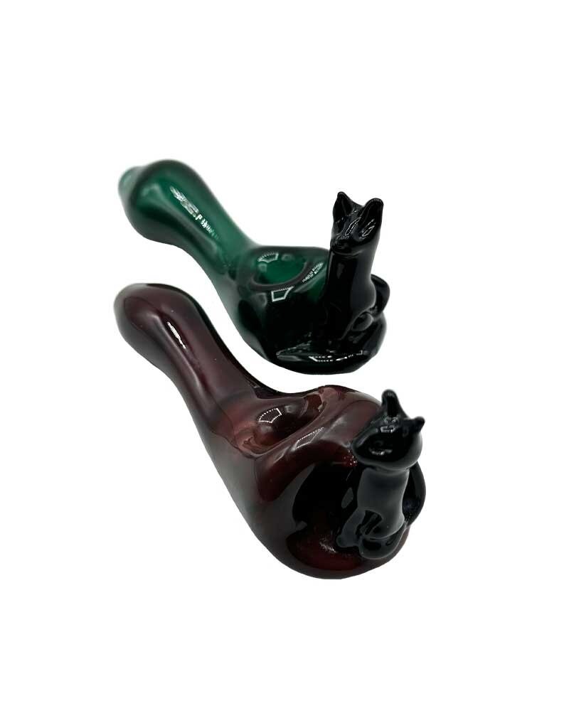 Nick-O Sitting Cat Hand Pipe