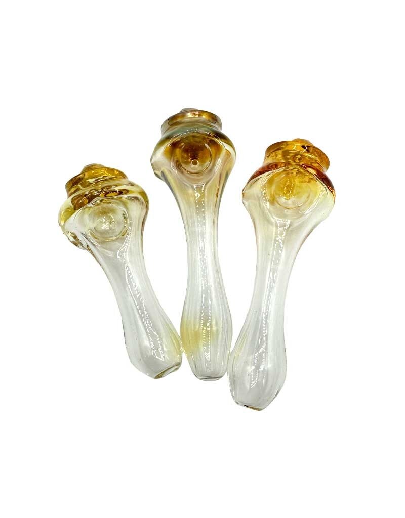 Nick-O Skull Imprint Fumed Hand Pipe