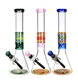 15" Sentience Wig Wag Beaker Water Pipe