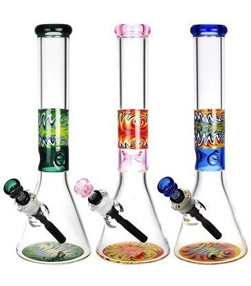 Sentience 15" Sentience Wig Wag Beaker Water Pipe
