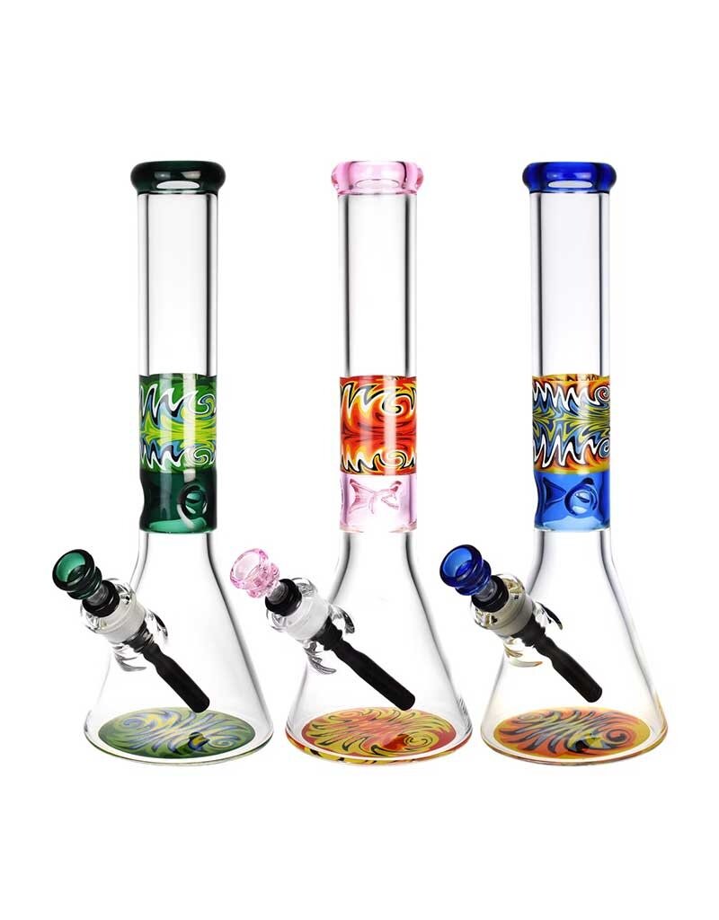 15" Sentience Wig Wag Beaker Water Pipe