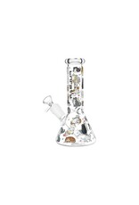 8" Pulsar Kitten Coral Beaker Water Pipe