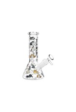 8" Pulsar Kitten Coral Beaker Water Pipe