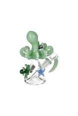 6" Sculpted Octopus Reef Water Pipe