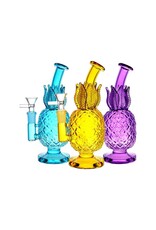 8" Hospitality Glass Pineapple Water Pipe